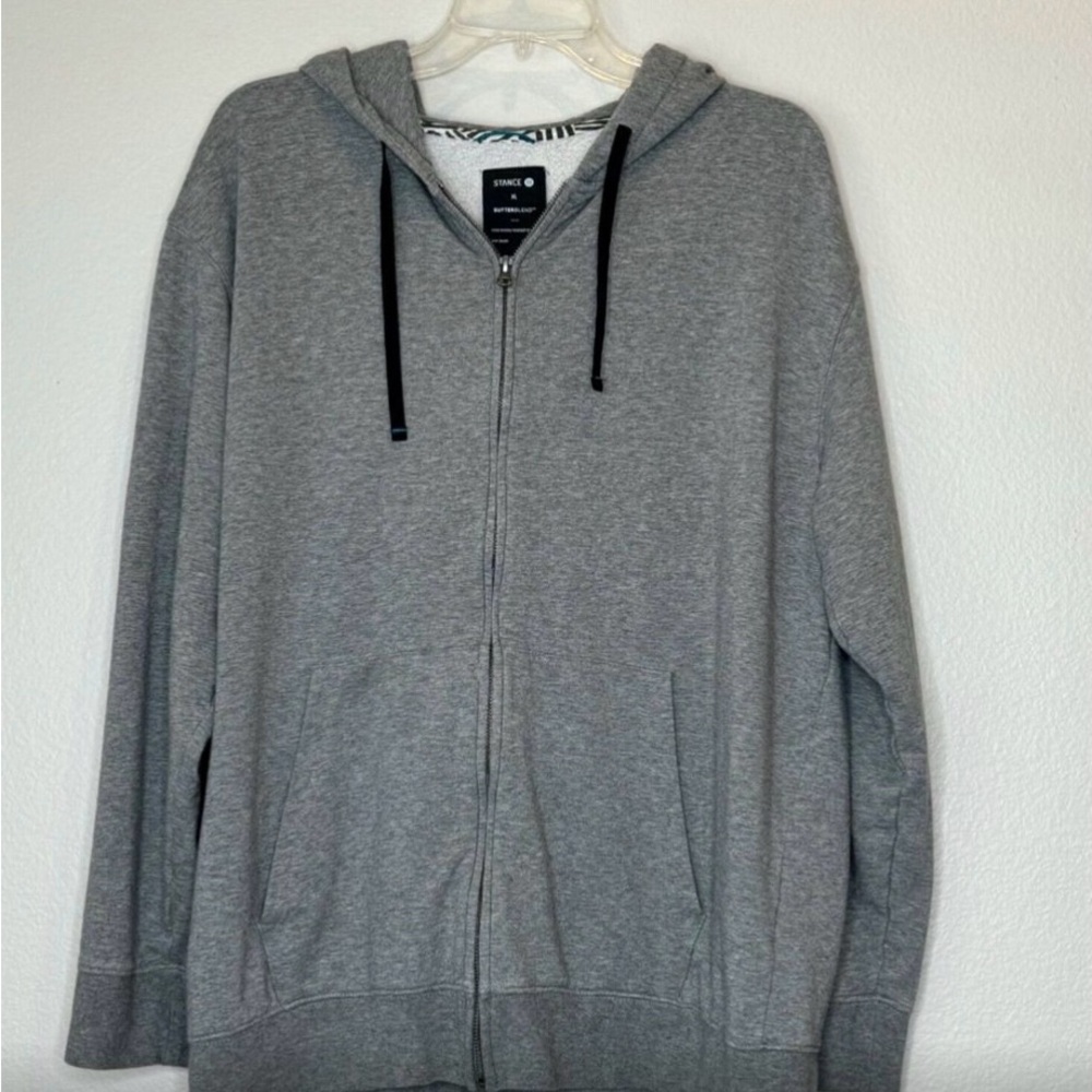 Stance | Zip up  Hoodie | Gray Colored | Xl